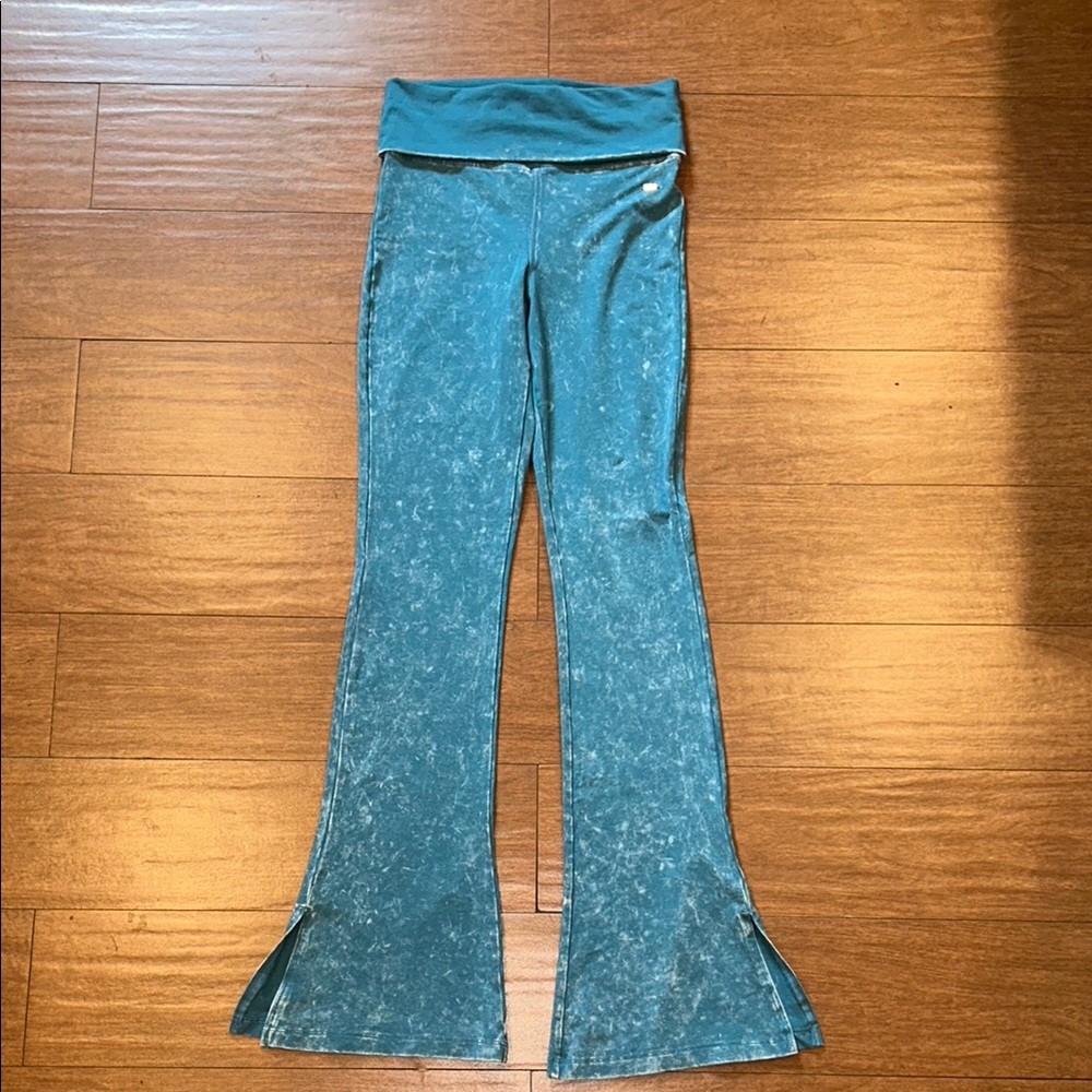 PINK Victoria Secret Blue Flared Bottoms